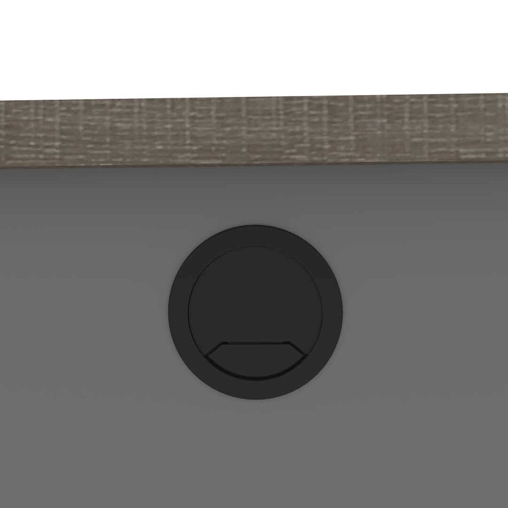 L-Shaped Desk with Pedestal. Picture 10