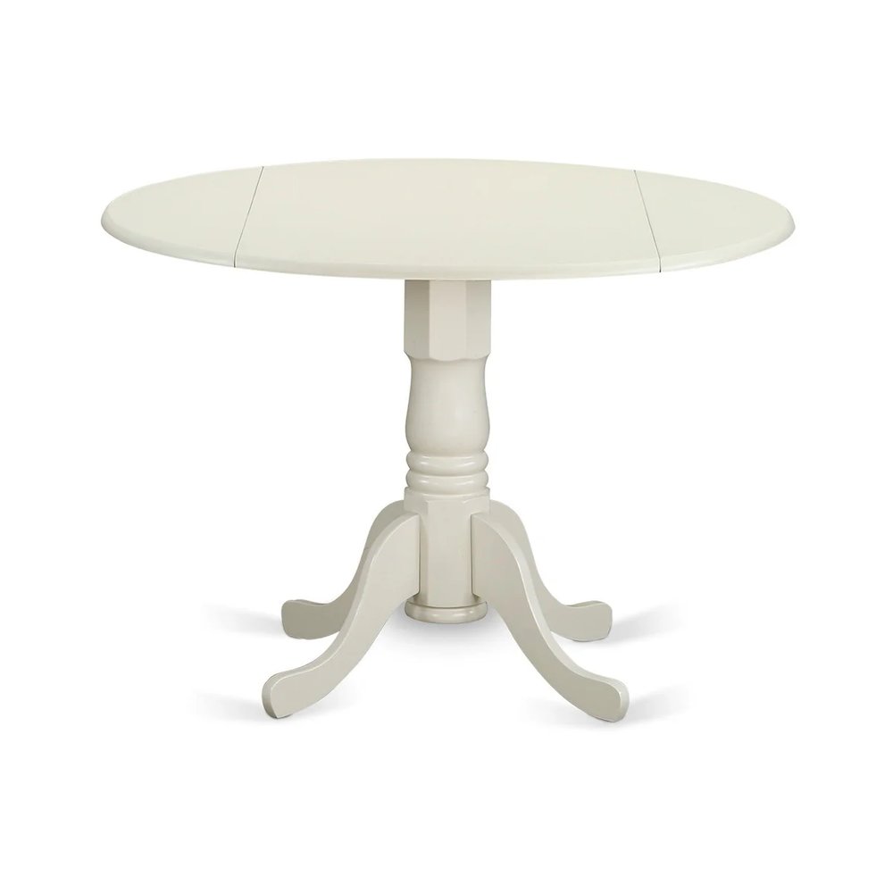 Dining Room Set Linen White, DLAB5-LWH-02. Picture 8