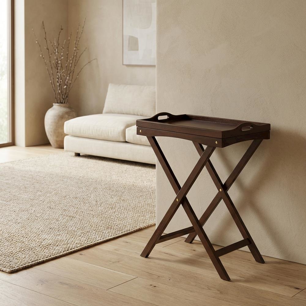 Natural, Tray Table, Removable Tray Top, Quality Build. Picture 3