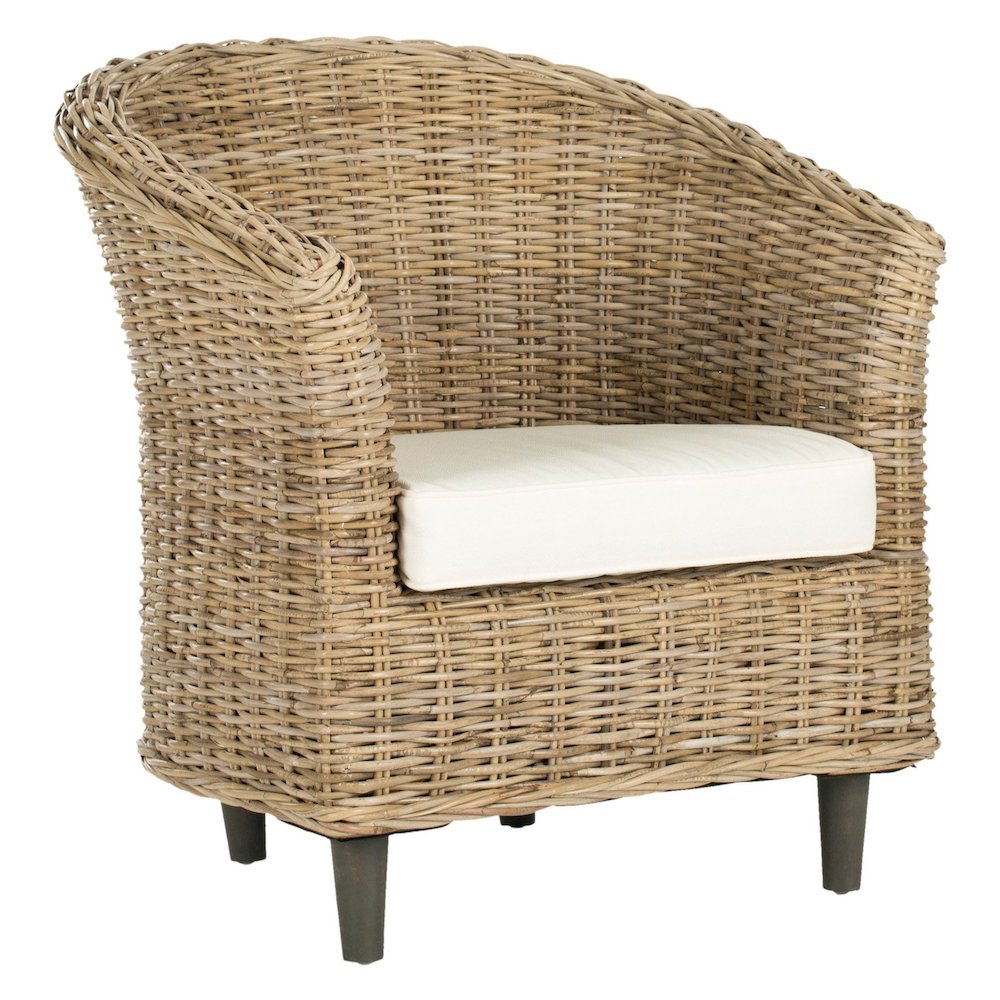 OMNI RATTAN BARREL CHAIR, FOX6501C. Picture 1