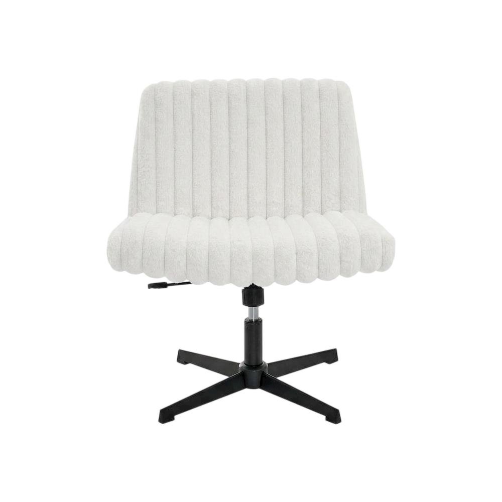Swivel Office Chair with Criss Cross Design, Adjustable & Comfortable. Picture 1