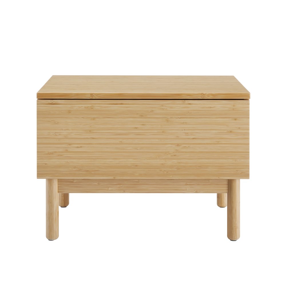 Monterey 1 Drawer Nightstand, Wheat. Picture 5
