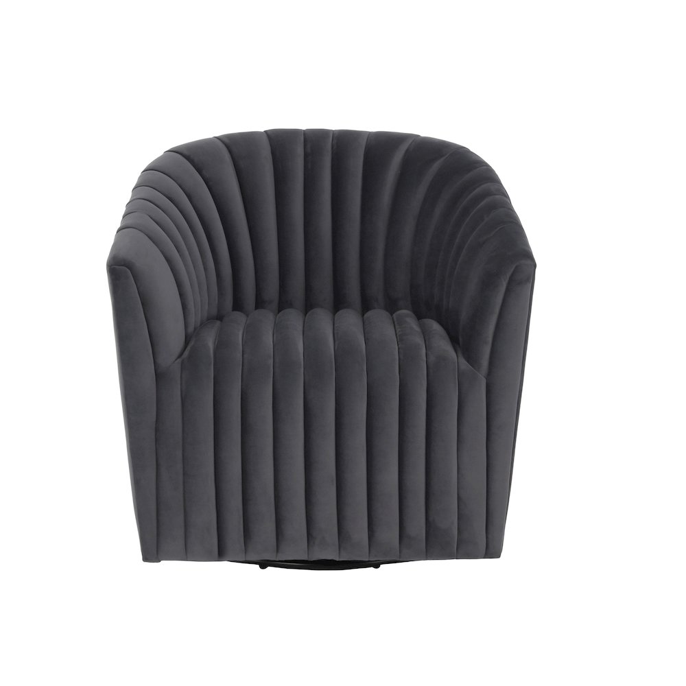 Marion Swivel Accent Chair By Kosas Home. Picture 2