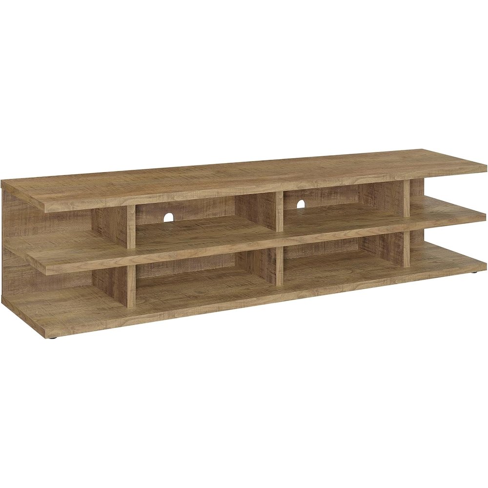 Cartmill 78-inch 2-tier TV Stand Media Console Mango. Picture 1