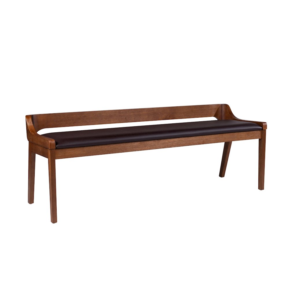 Rasmus 5pc Dining Set - Chestnut Wire-Brush Finish. Picture 4