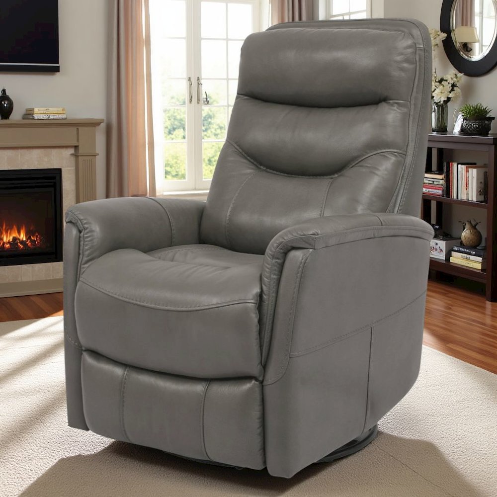Ice Recliner Nursery Glider  – Elegant Boucle Chairs for Comfort. Picture 4