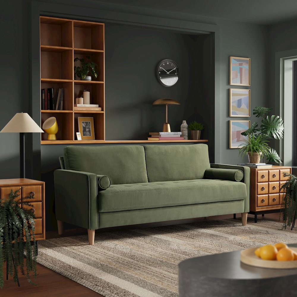 Langford Sofa Olive. Picture 10