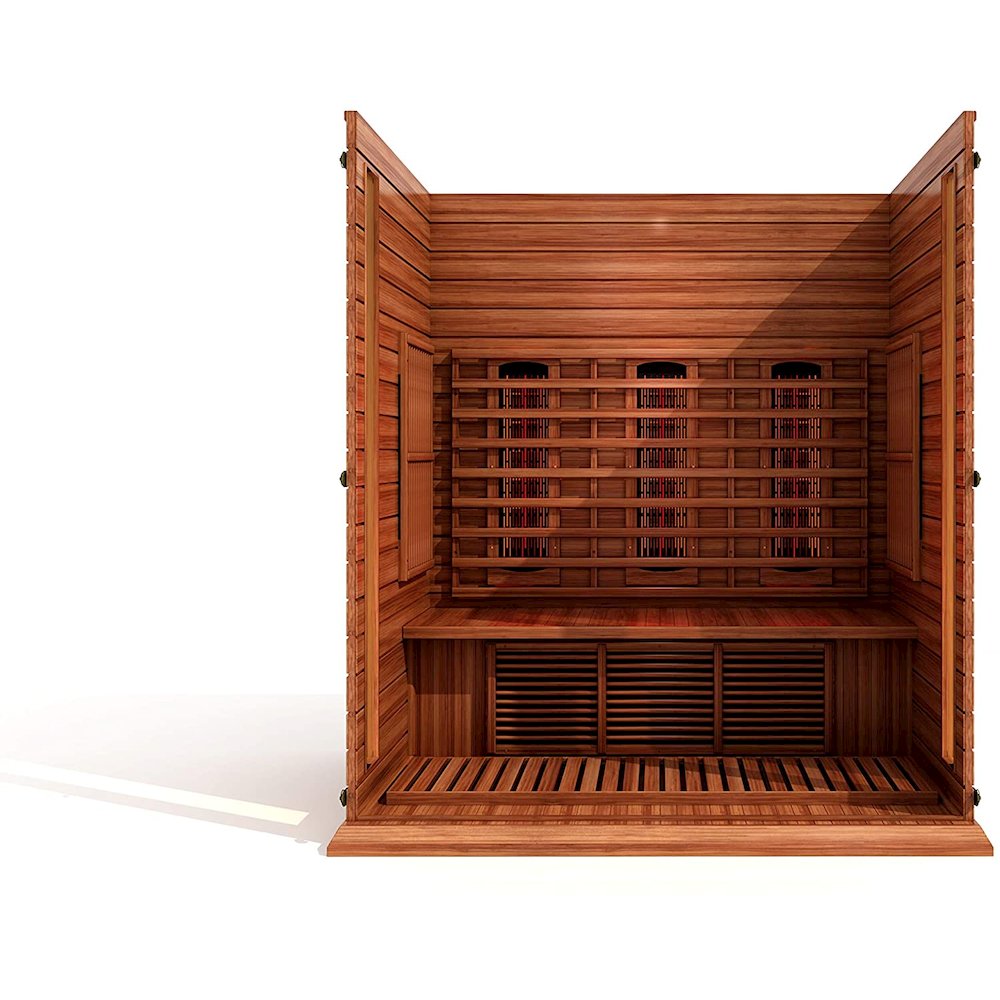 3-Person Full Spectrum Near Zero EMF (Under 2MG) FAR Infrared Sauna. Picture 4