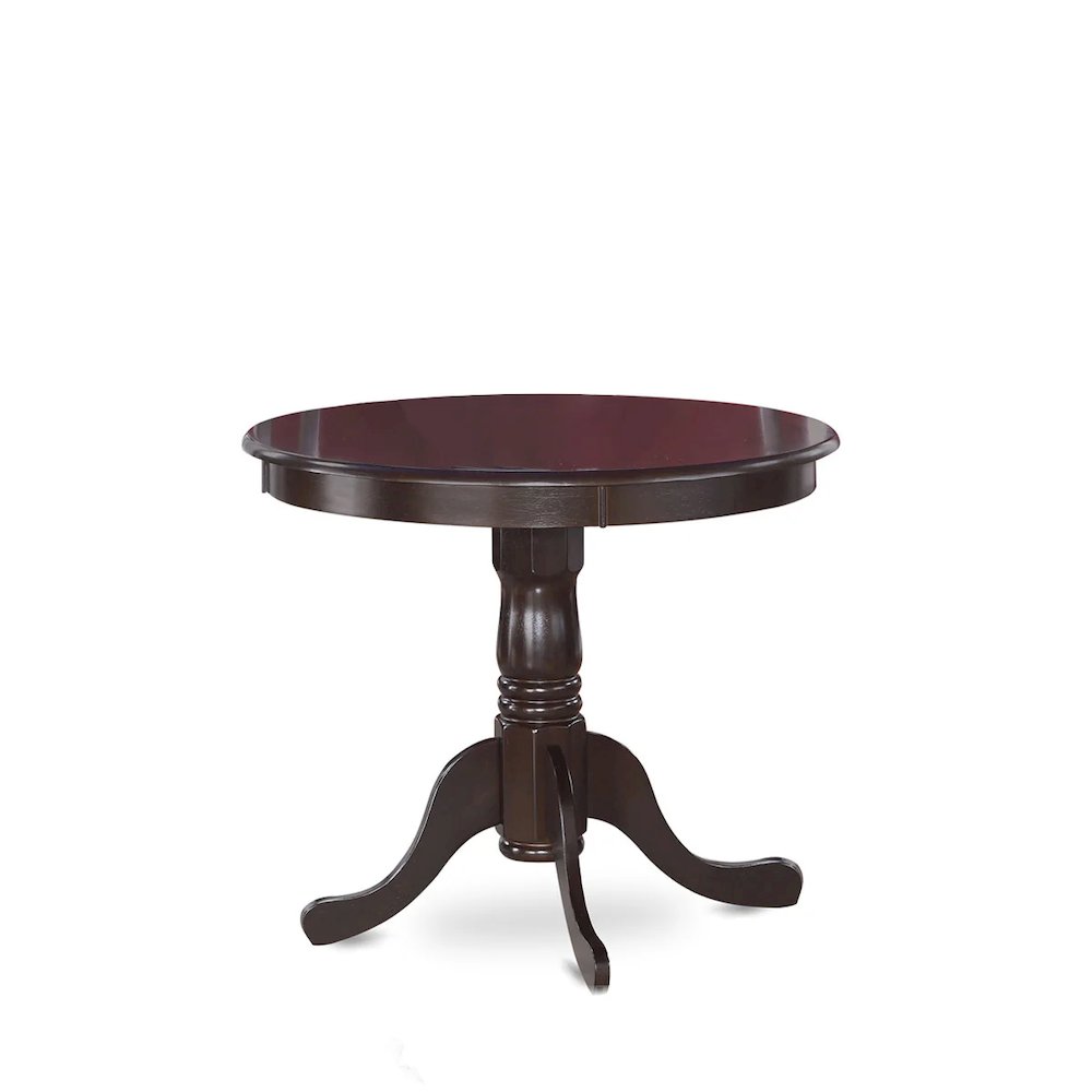 ANCA3-CAP-C 3 Pc small Kitchen Table set-breakfast nook plus 2 dinette Chairs. Picture 2