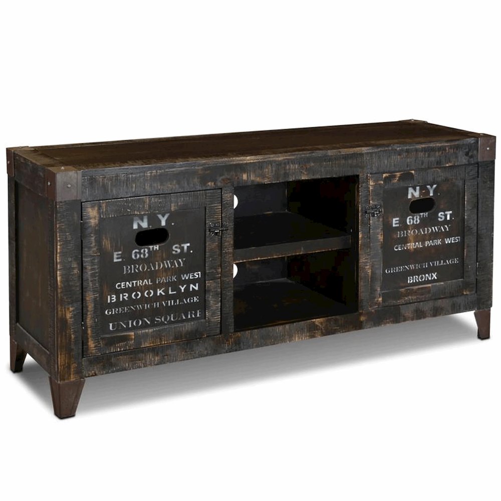 City 60" TV Stand - New York - With Graffiti. Picture 1