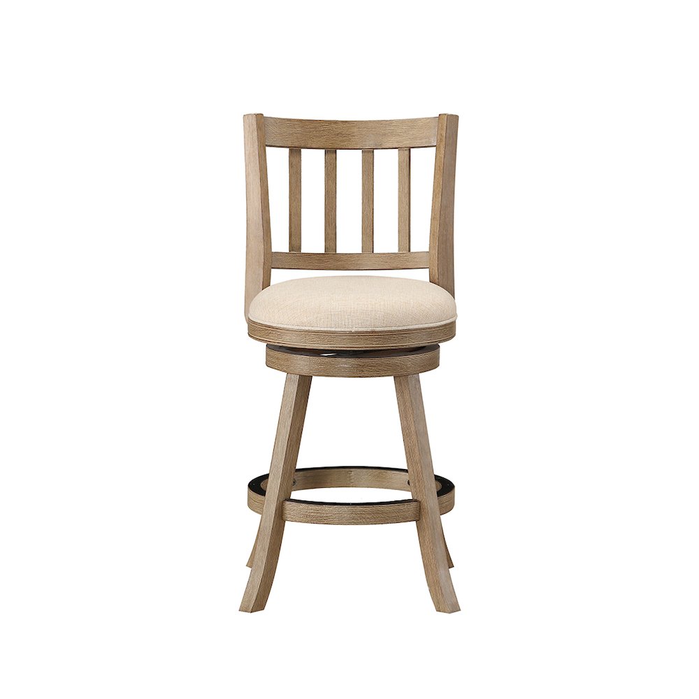Sheldon Swivel Counter Stool - Ivory. Picture 3