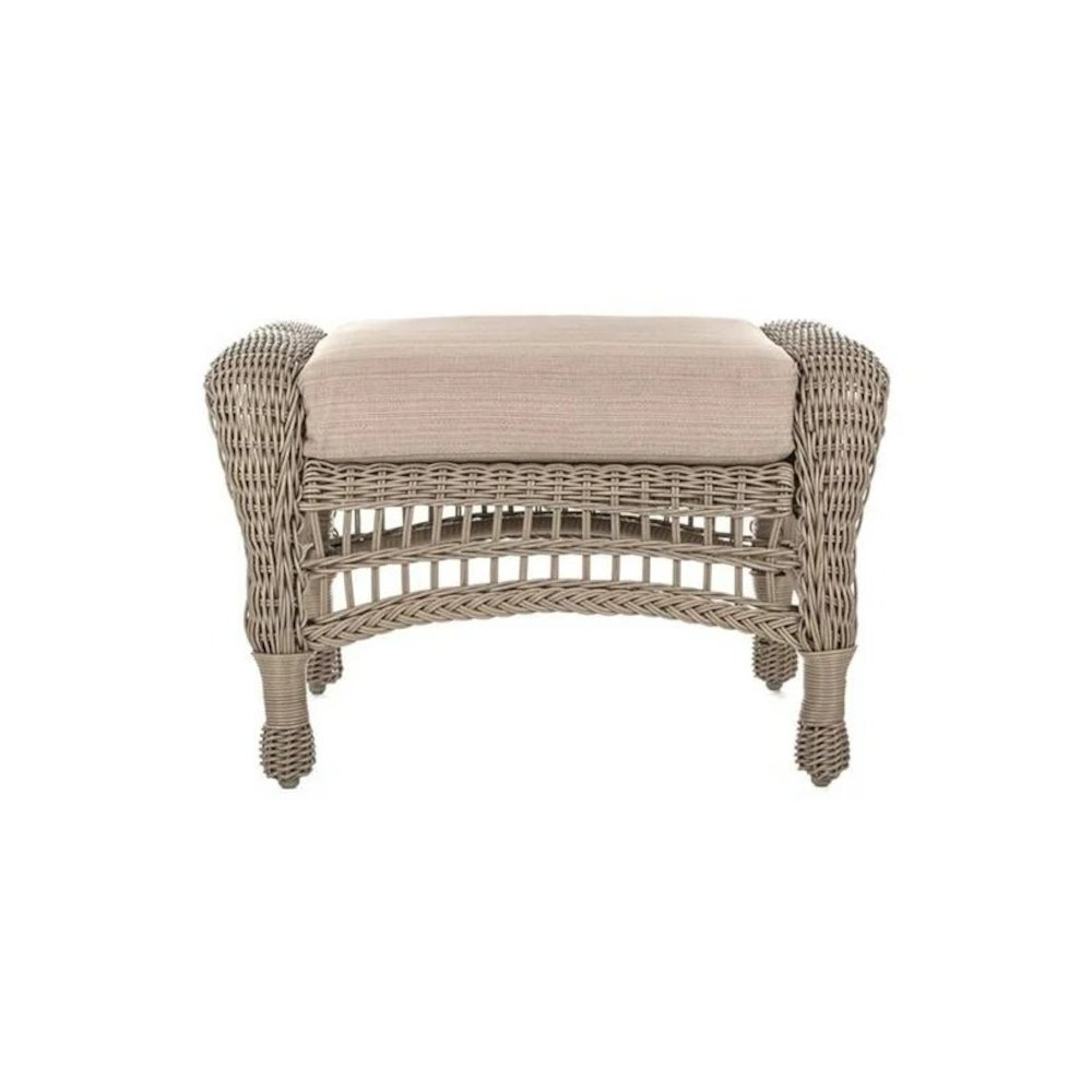 Outdoor Garden Patio Ottoman. Picture 1