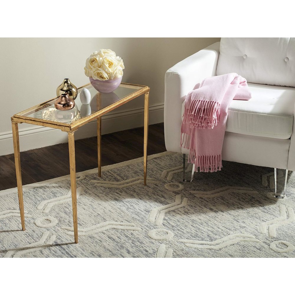 Home Collection Juliana Gold Coffee Table. Picture 5