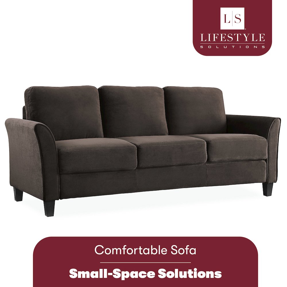 Westin Sofa Curved Arm Coffee. Picture 8