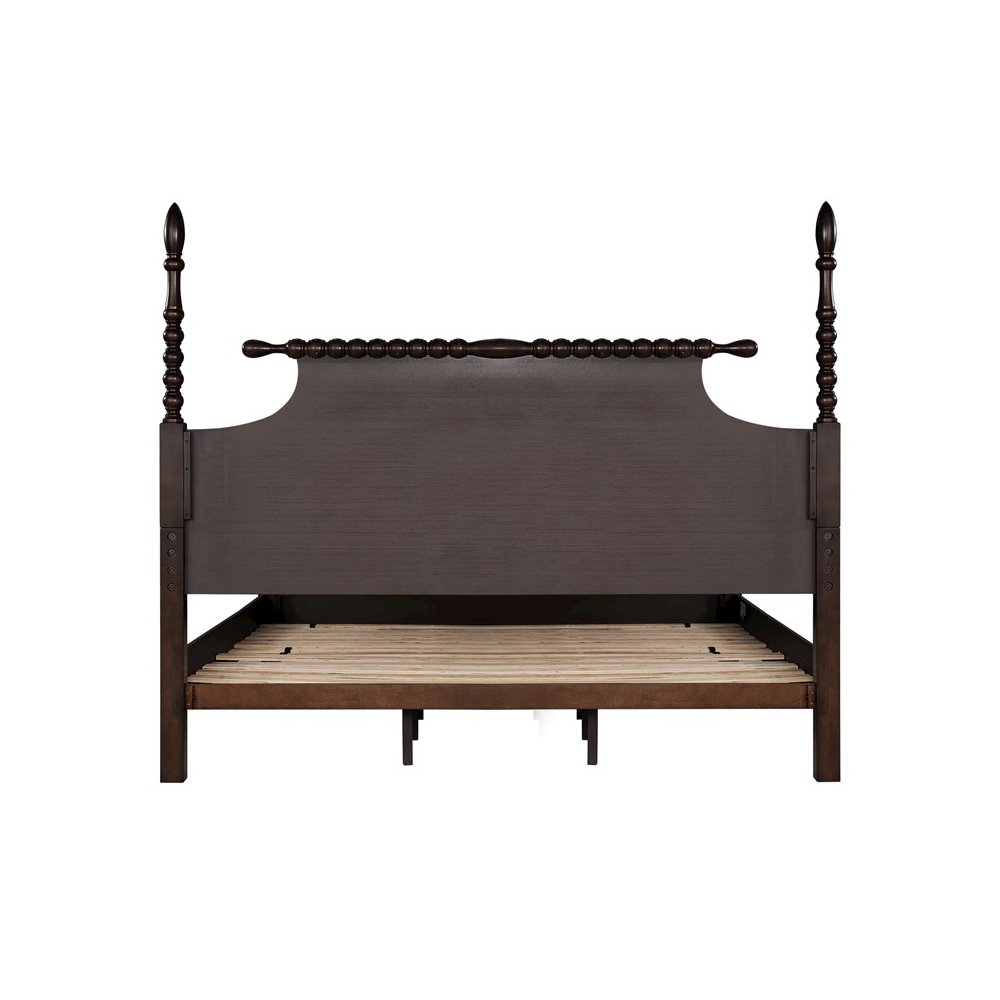 Beckett Bed, Morocco Brown color. Picture 7