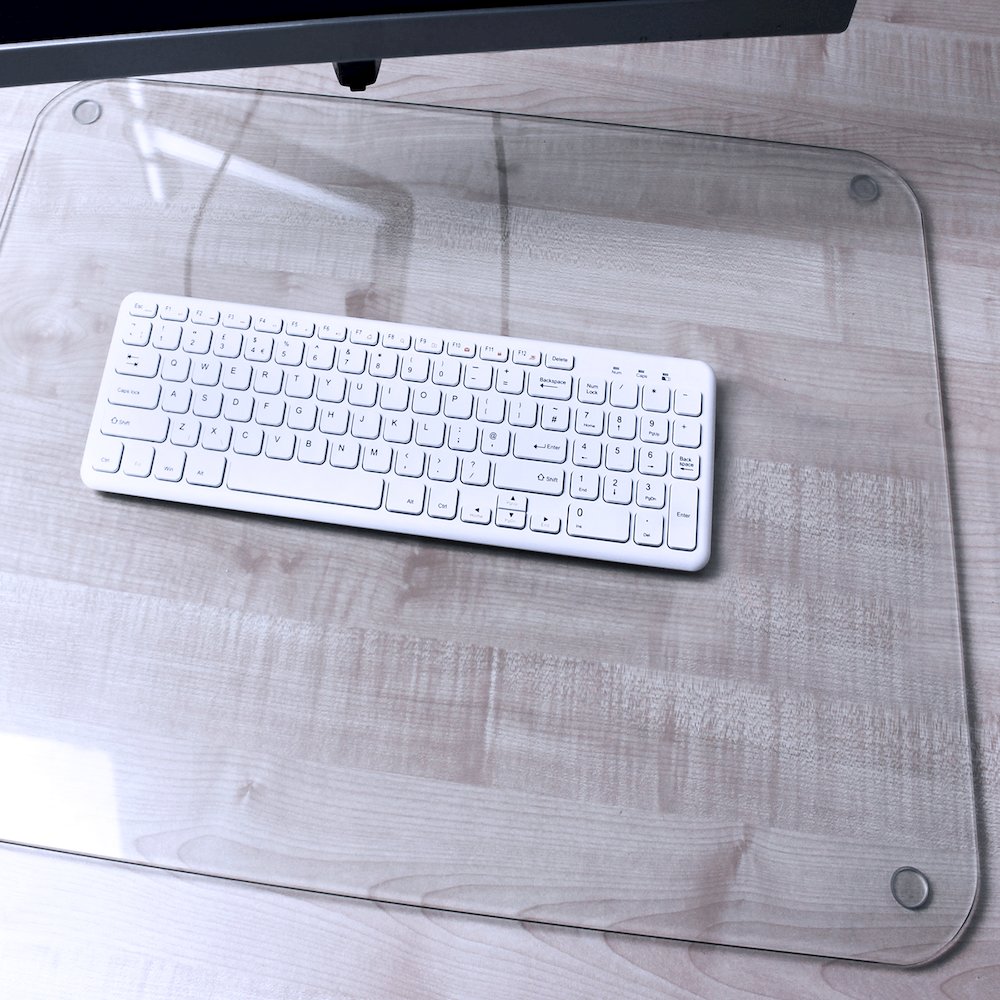Glass Desk Pad - 19" x 24". Picture 3