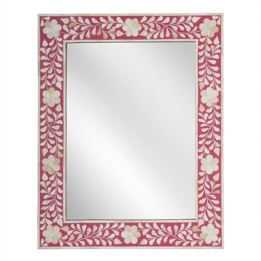 Pink Bone Wall Mirror, Belen Kox. Picture 1