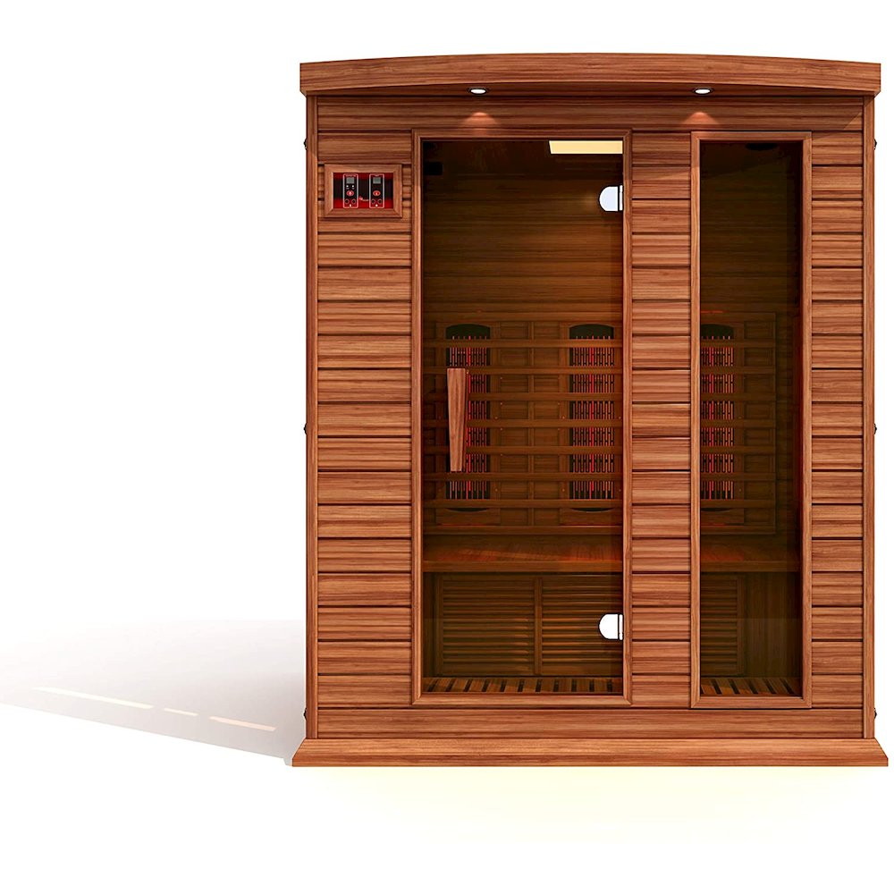 3-Person Full Spectrum Near Zero EMF (Under 2MG) FAR Infrared Sauna. Picture 1