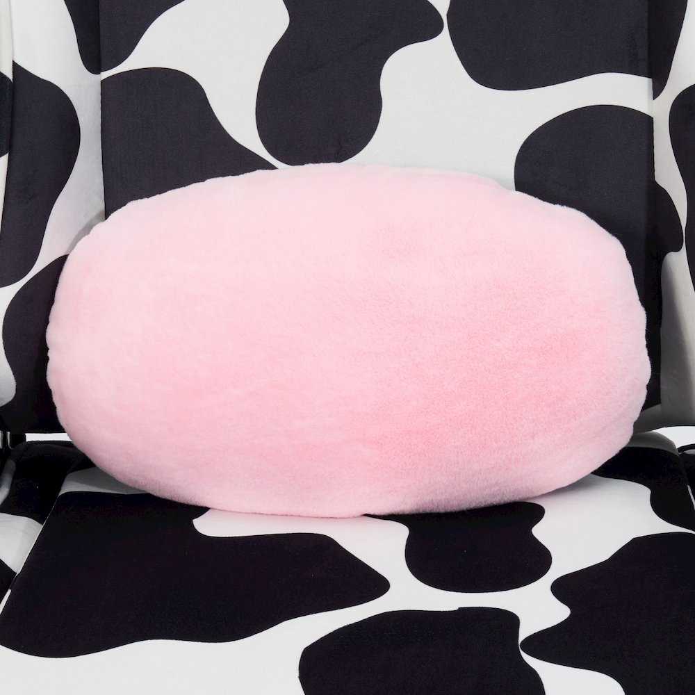 TS85 COW Print LUXX Series Gaming Chair. Picture 9
