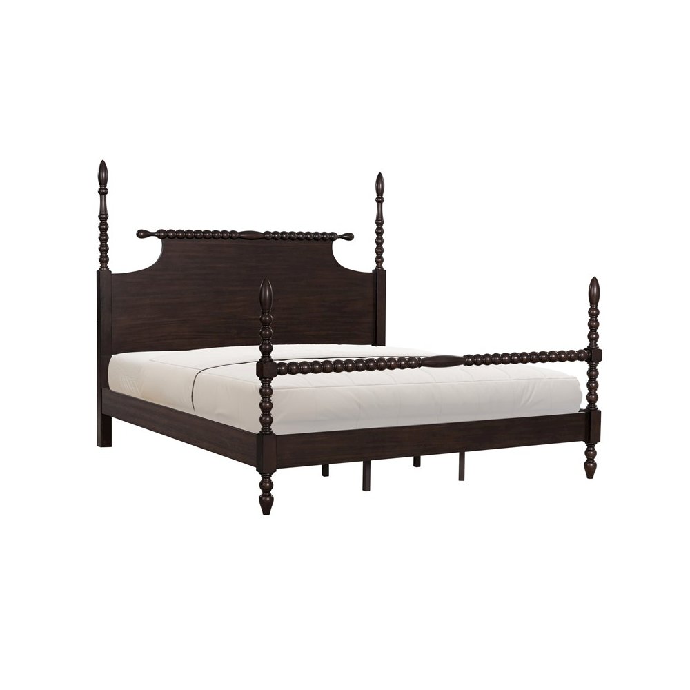 Beckett Bed, Morocco Brown color. Picture 2