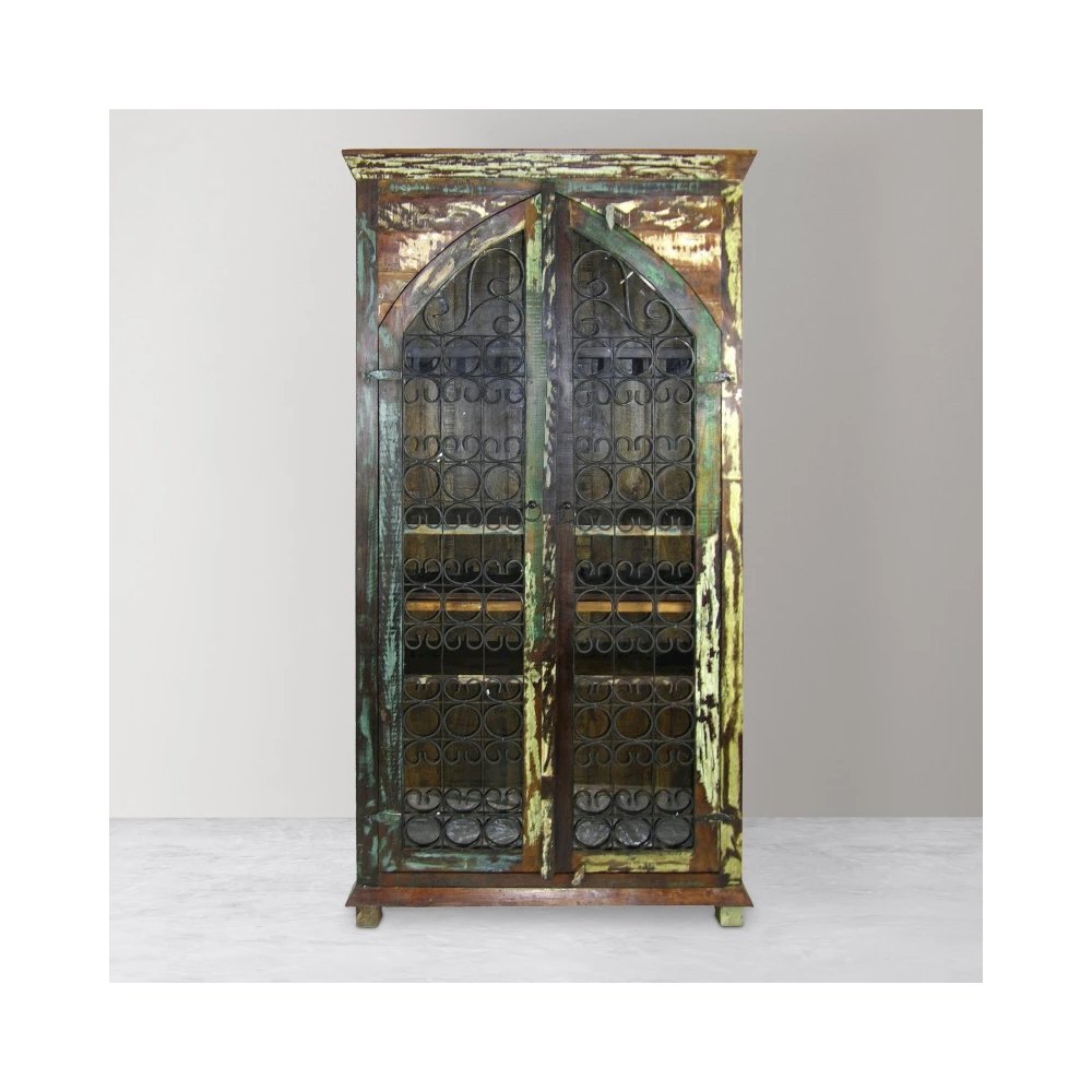 Trinidad Tall Wine Cabinet. Picture 3