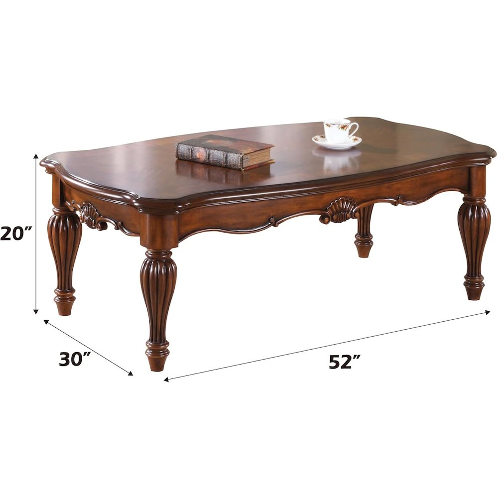 Dreena Coffee Table Cherry. Picture 2