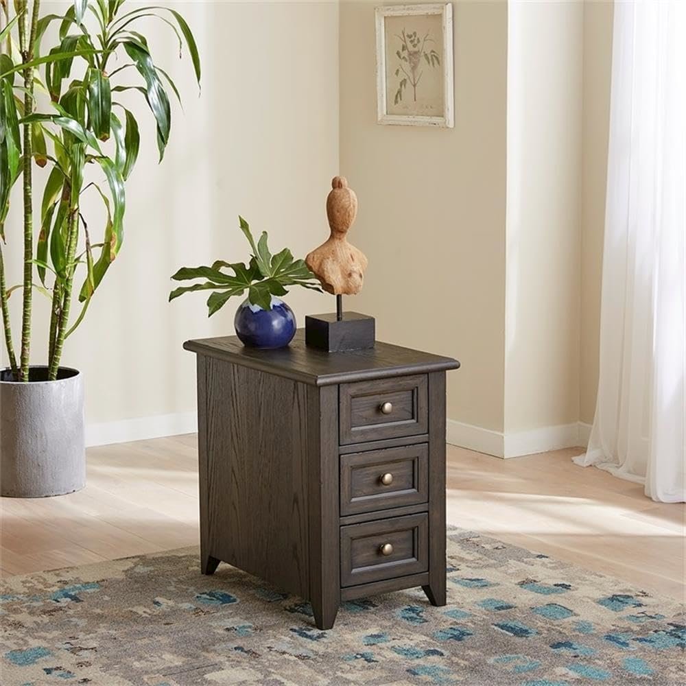 Mill Creek Chair Side Table in Peppercorn. Picture 4