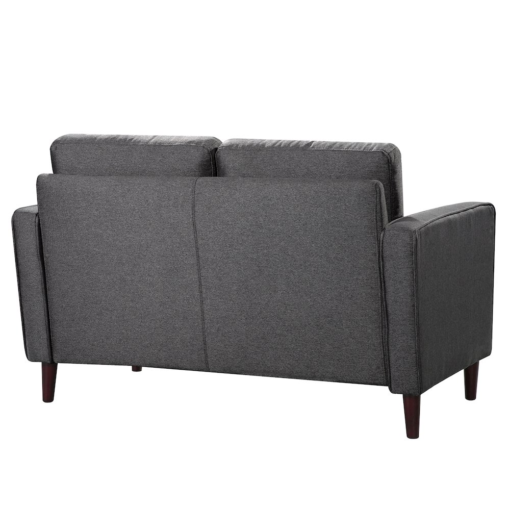 Langford Loveseat Heather Grey. Picture 3