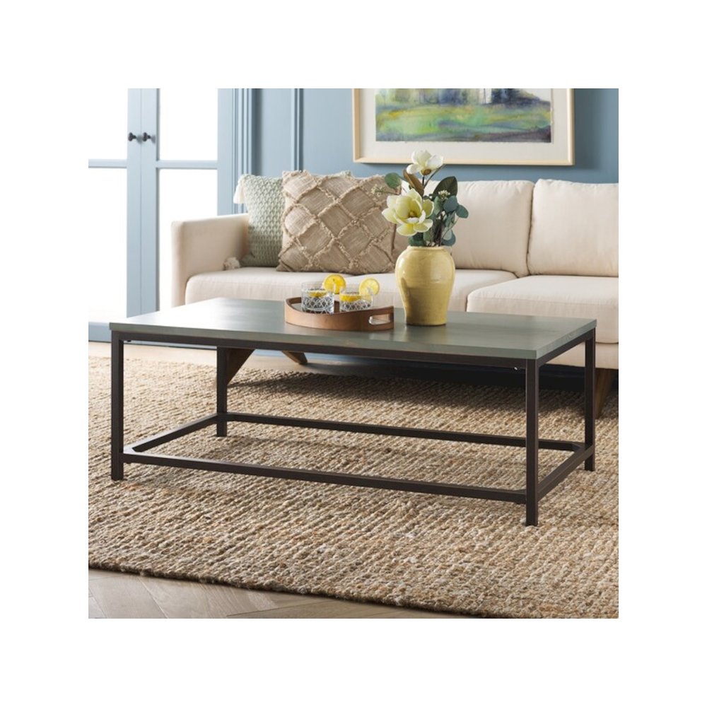 Alec Coffee Table, Ash Grey. Picture 4