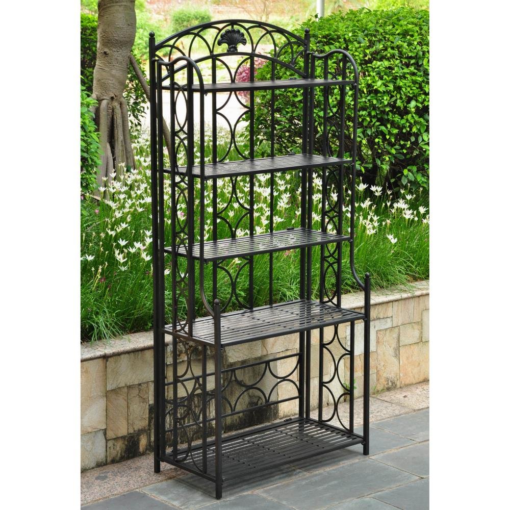Iron 5-Tier Bakers Rack. Picture 2