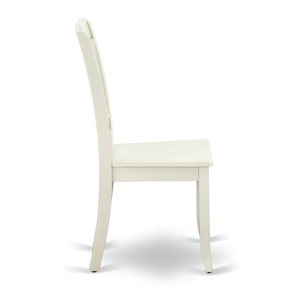 Dining Chair Linen White, DAC-LWH-W. Picture 6