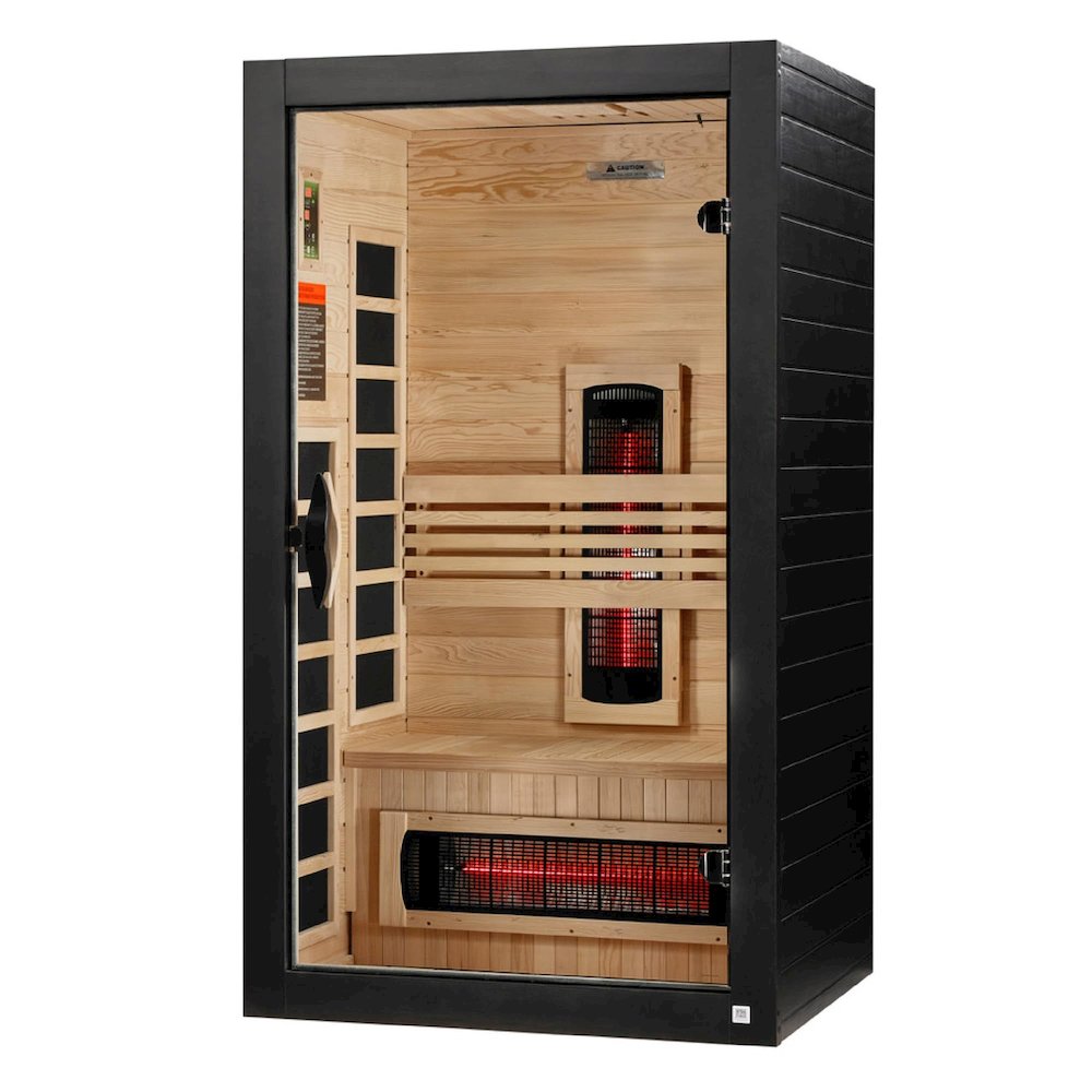 Santorini 1-2-Person Full Spectrum Near Zero EMF (Under 3MG) FAR Infrared Sauna. Picture 1