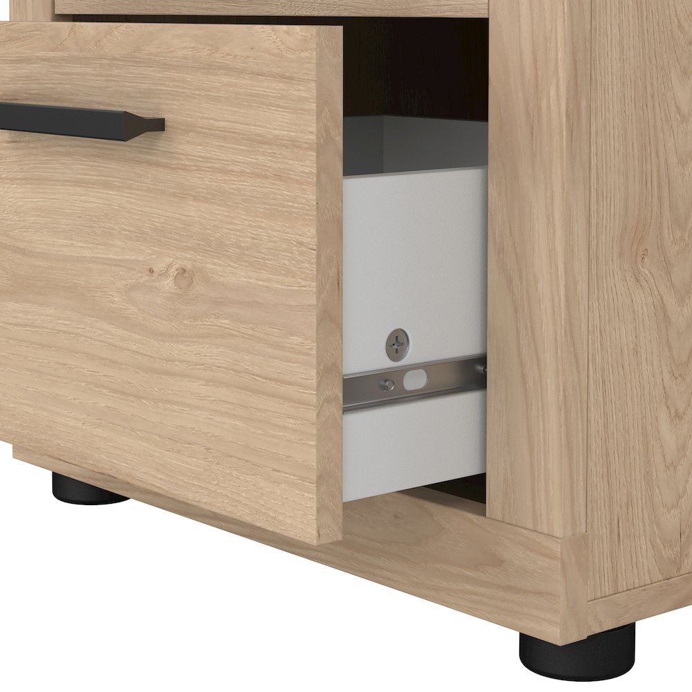 2 Drawer Nightstand - Set of 2. Picture 4