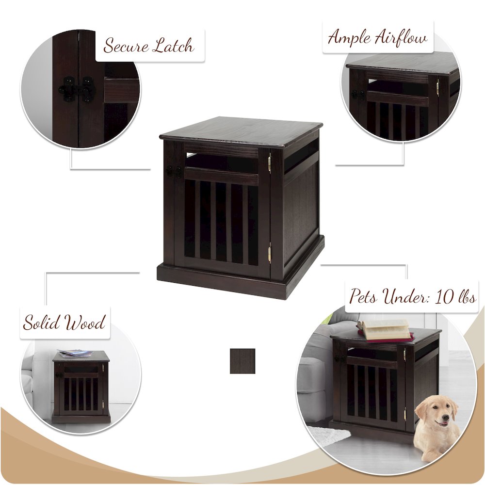 Chappy Pet Crate with Wood Slats. Picture 13