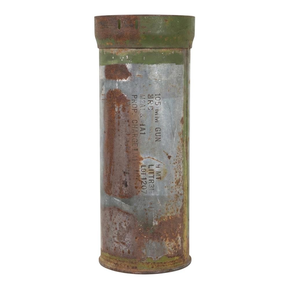 Reclaimed Military Canister. Picture 1