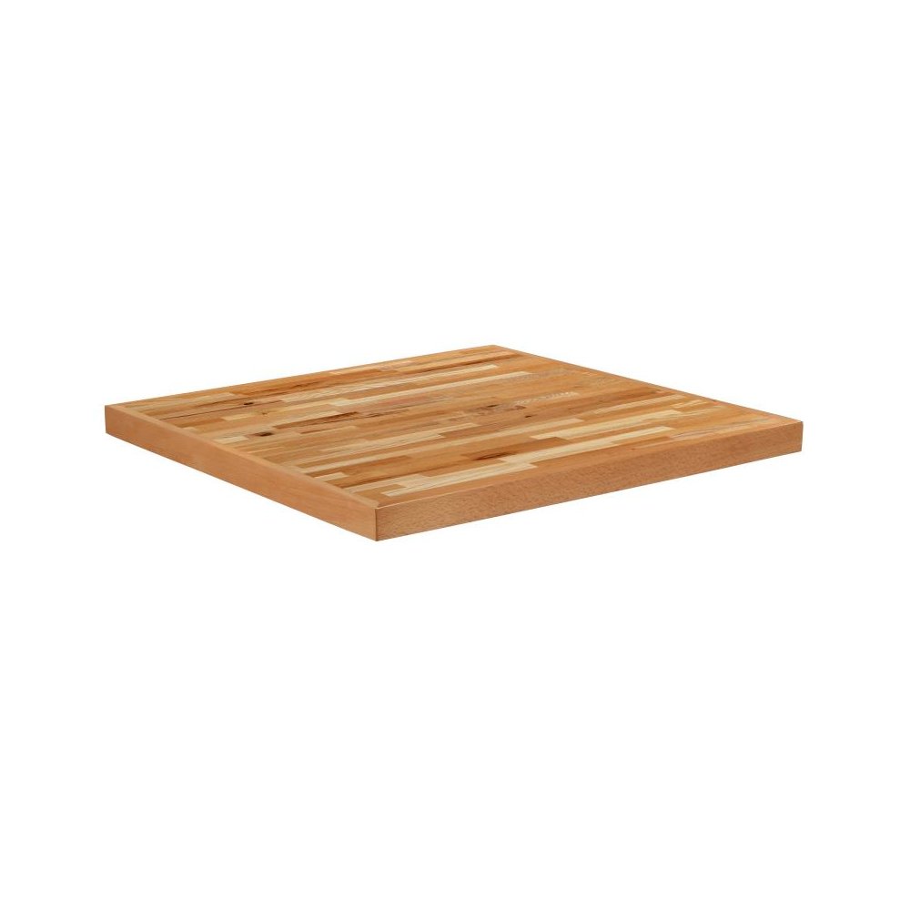 30" Square Butcher Block Style Table Top. Picture 1
