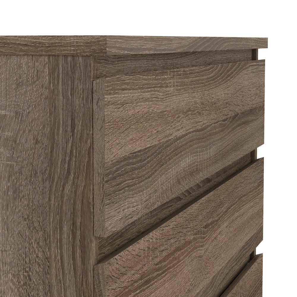 Scottsdale 5 Drawer Chest, Truffle Oak. Picture 6