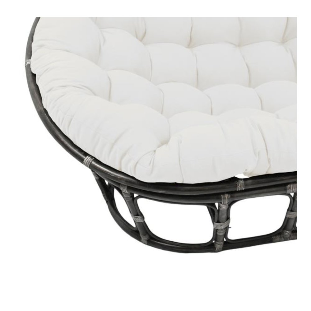 65-inch by 48-inch Solid Twill Double Papasan Cushion 93304-TW-EG. Picture 2