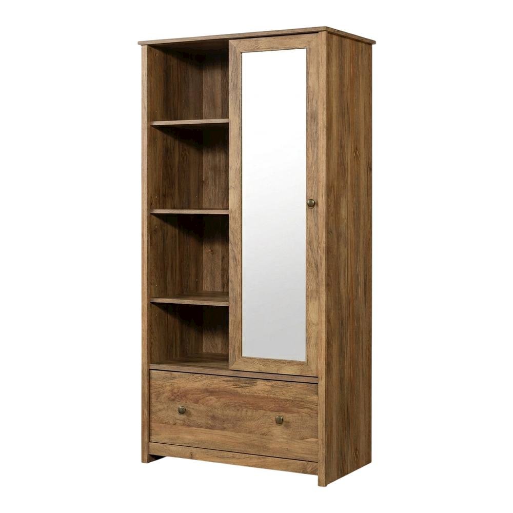 River Ranch Wardrobe Cabinet in Sindoori Mango Finish. Picture 1