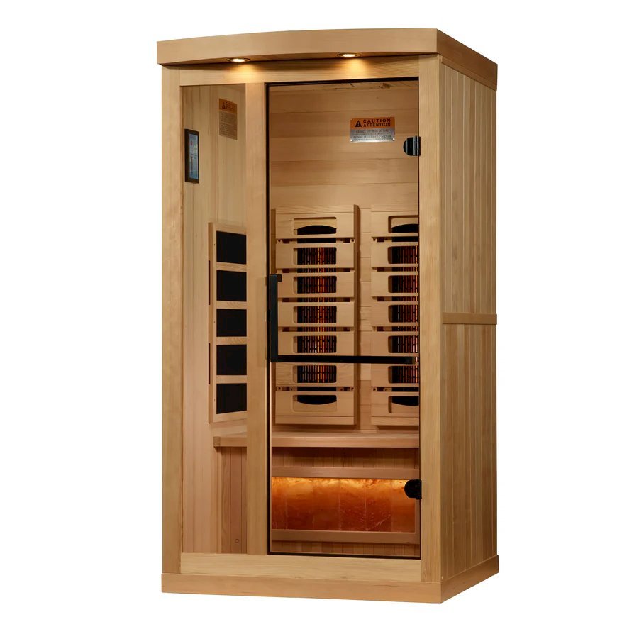 1-2-Person Full Spectrum PureTech™ Near Zero EMF FAR Infrared Sauna. Picture 2