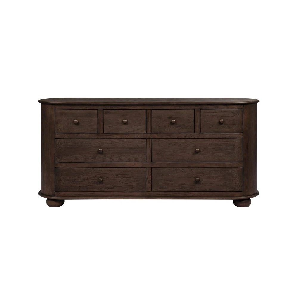 Astrid 8-Drawer Dresser In Appalachian Brown. Picture 9