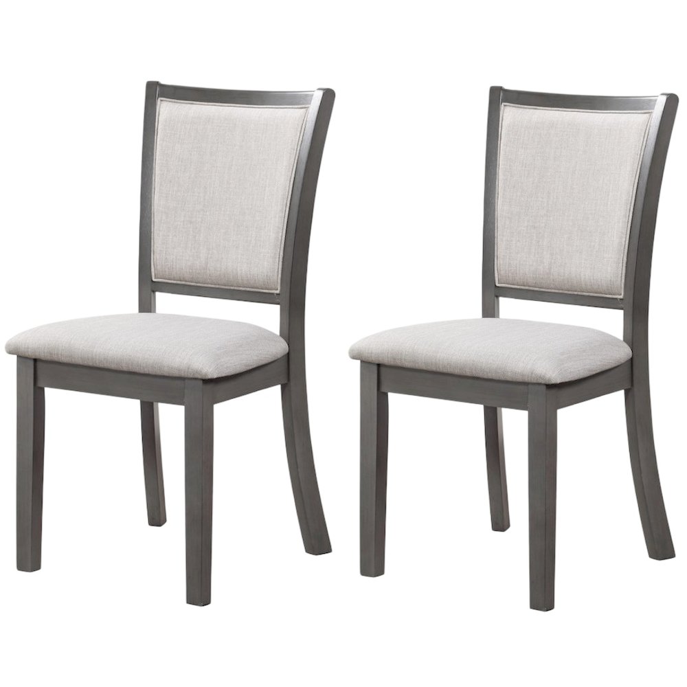 Amy Dining Chair (2/Ctn)-Gray. Picture 1