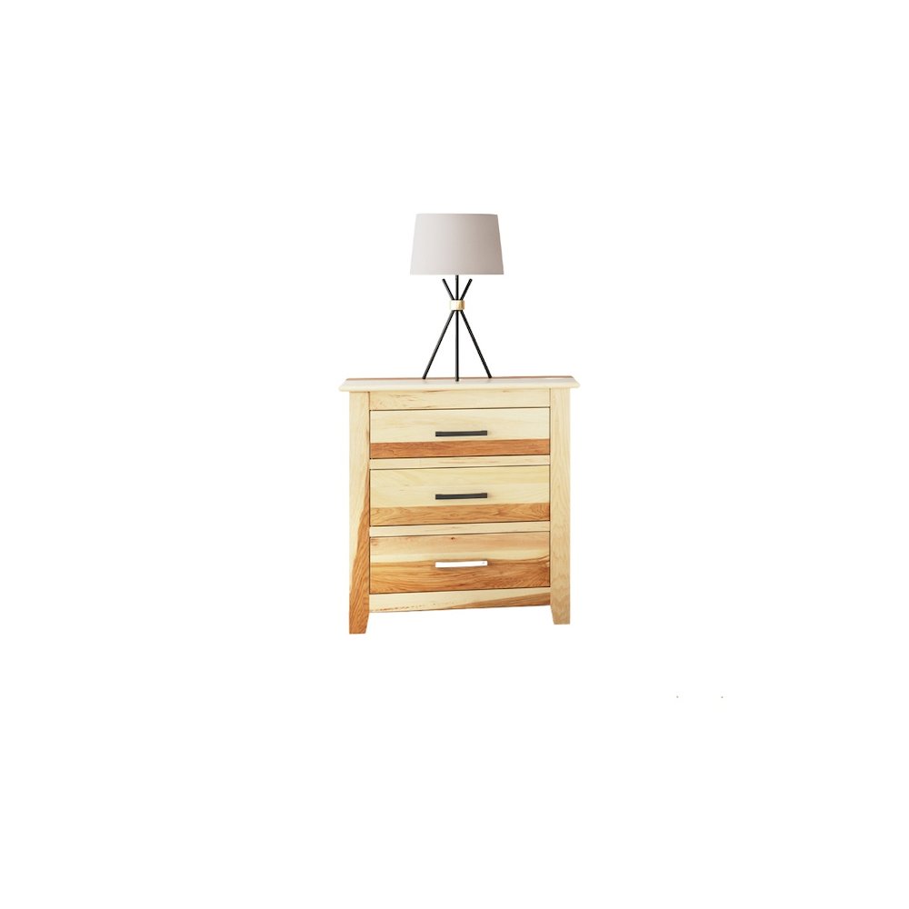 Gallagher Nightstand, Natural Hickory. Picture 3