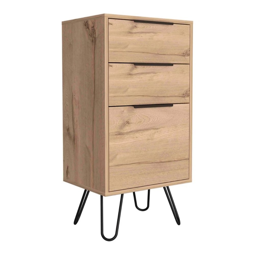 Augusta Dresser Light Oak MDF. Picture 1