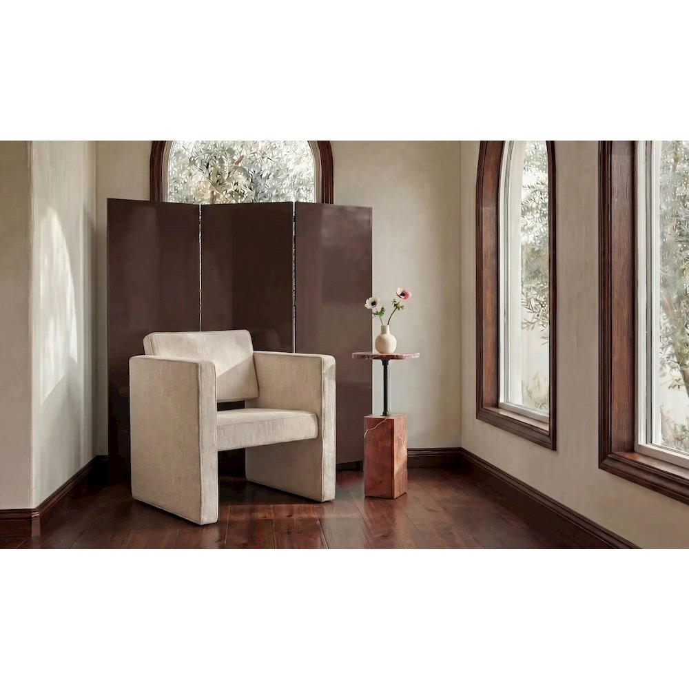 Garbo Screen Dark Brown Lacquer. Picture 2