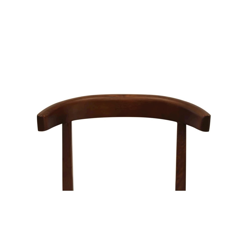 Hartford Mid-Century Modern Dining Chair with Performance Fabric Upholstery. Picture 7
