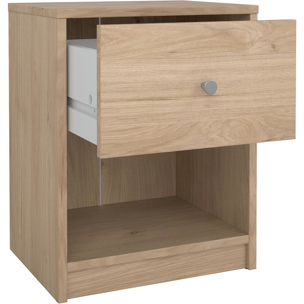 3-Piece Bedroom Set - 6 Drawer Double Dresser And Nightstand Set Of 2. Picture 2