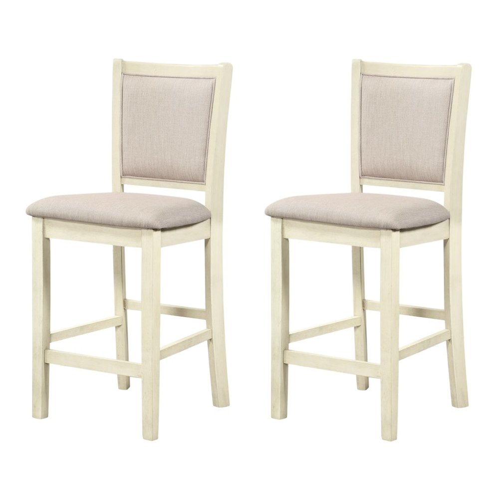 Amy Counter Chair (2/Ctn)-Bisque. Picture 1