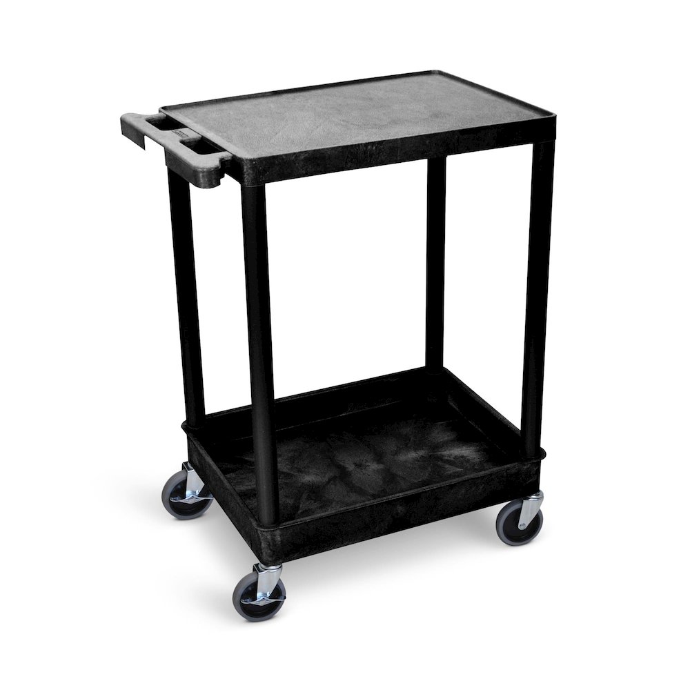 Two-Shelf Utility Cart, 24" x 18". Picture 2