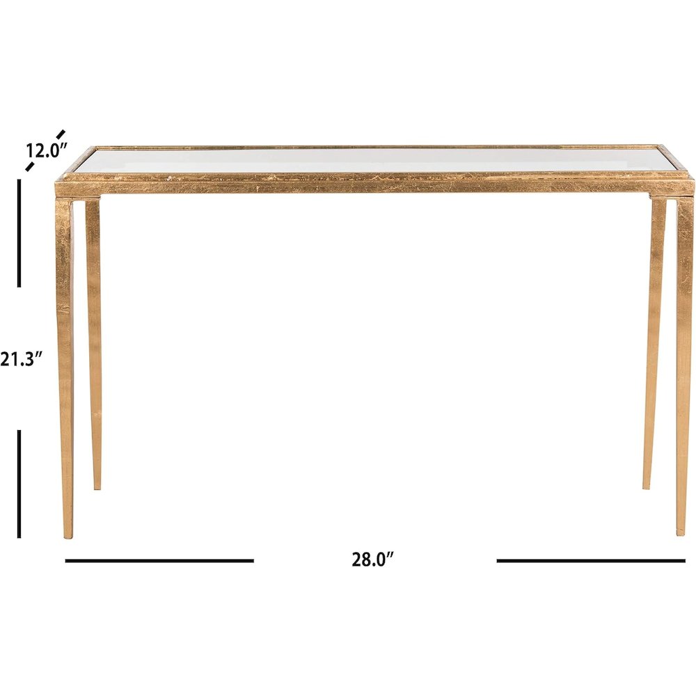 Home Collection Juliana Gold Coffee Table. Picture 2